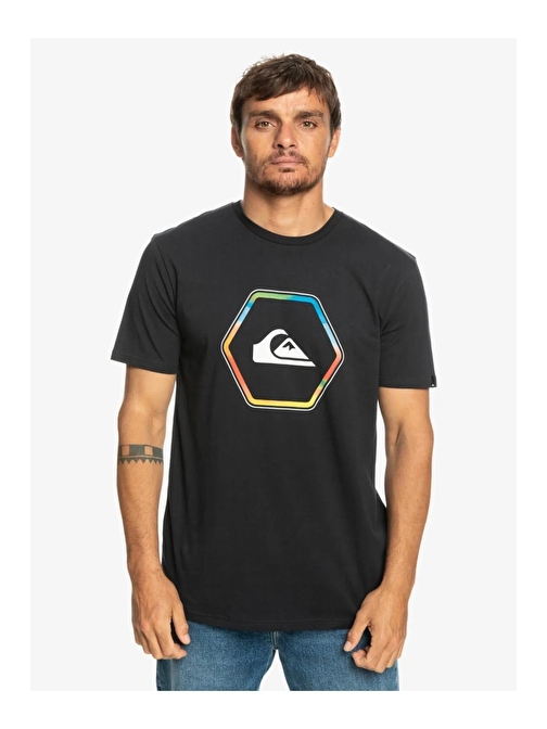 Quiksilver Eqyzt07227-Kvj0 Inshapes M Tees Kvj0 Erkek T-Shirt Black M