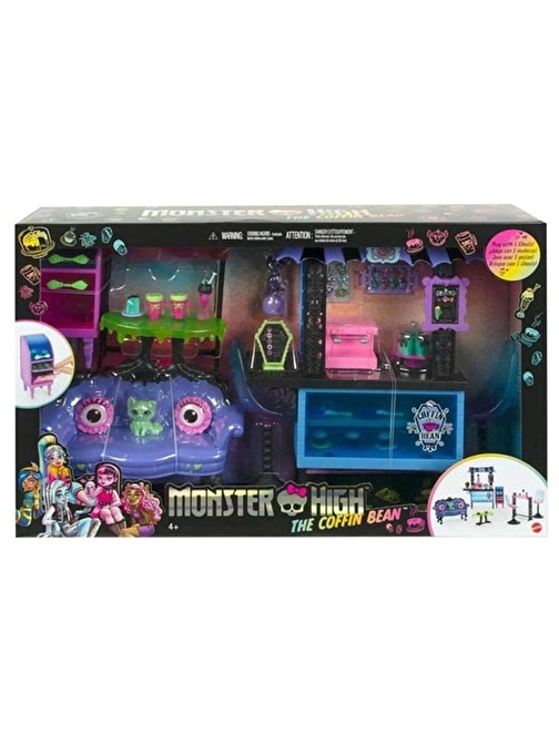 Monster High Coffin Bean Restoran Oyun Seti Hhk65