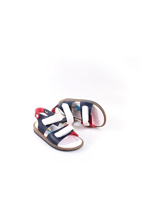 Şirinbebe Orto pedik Erkek Çocuk Bebe Sandalet Ayakkabı