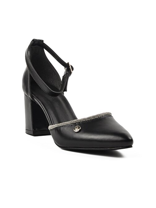 Pierre Cardin PC-52206 Siyah Kadın Topuklu Ayakkabı