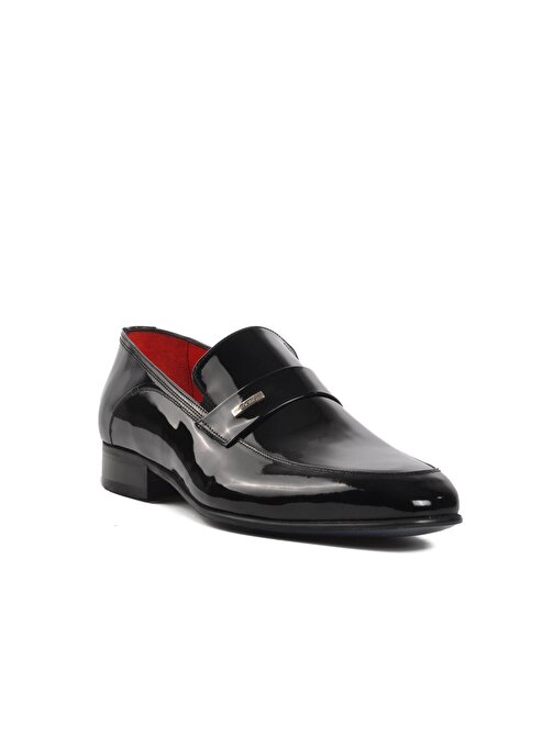 Pierre Cardin 120425 Siyah Rugan Hakiki Deri Erkek Klasik Ayakkabı