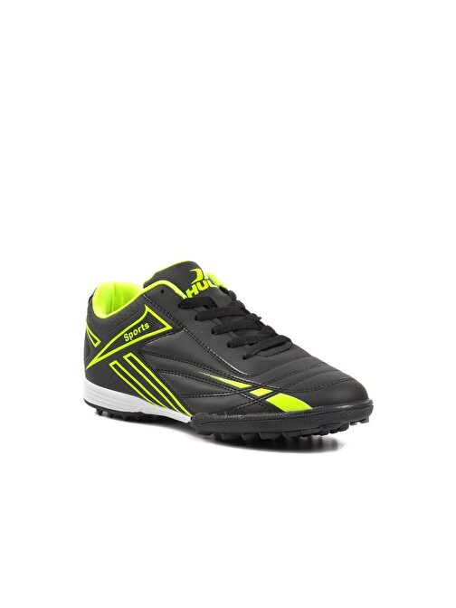 Ayakmod 125 Siyah-Neon Sarı Erkek Halı Saha Ayakkabısı 40
