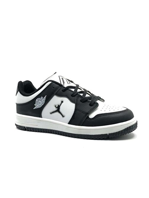 Cool Haykat Unisex Günlük Sneaker Spor Ayakkabı Siyah - Beyaz 40