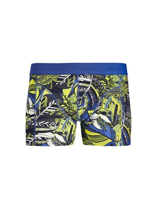 Jack&Jones Lacivert-Yeşil Erkek Boxer 12249960