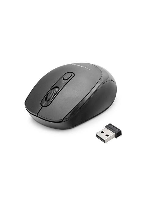 Hadron HDX3406 1600 DPI Kablosuz 3D Siyah Optik Mouse