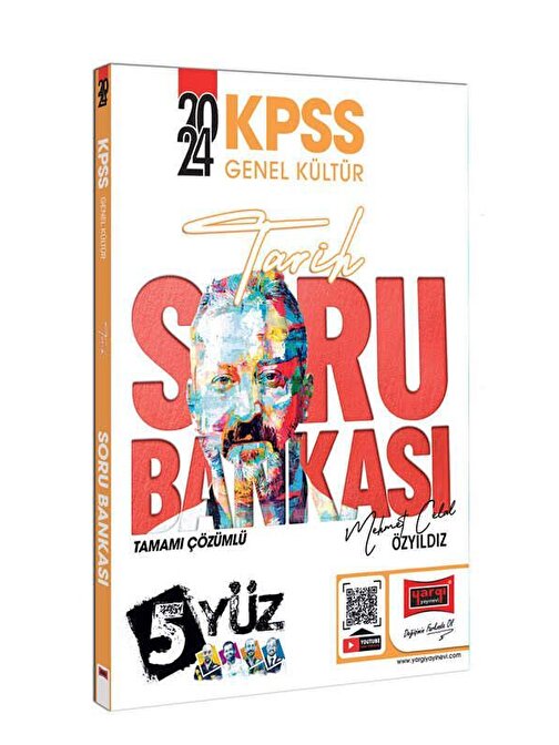 Yargı Yayınları Yargı Yayınları 2024 KPSS Genel Kültür 5Yüz Tarih Soru Bankası