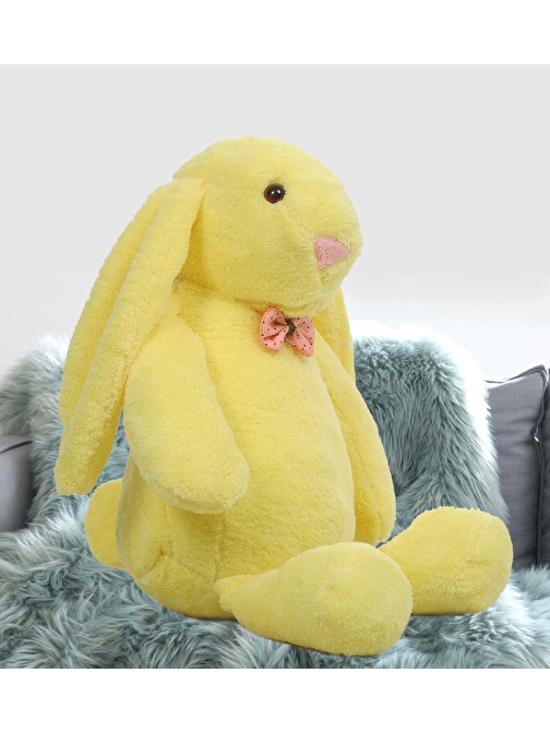 Solemia Uzun Kulak Uyku Arkadaşım Bunny Peluş Tavşan 65 Cm - Çocuğunuzun Uyku Arkadaşı