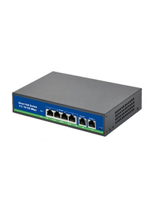 ISEE ISS-2010P 8 Port Poe+ 10-100 Mbps 2 Port 10-100 Uplink Switch 120W