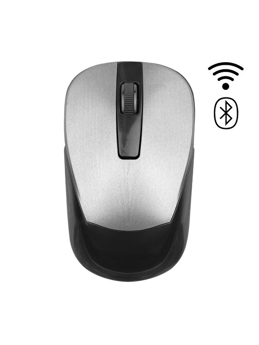 Everest SM-BT84 1600 DPI Kablosuz Bluetooth 3D Siyah Optik Mouse