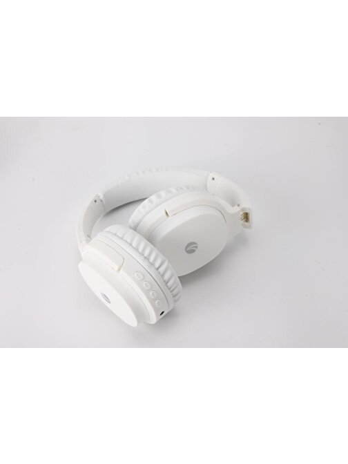 Vcom M291-W Beyaz Wireless Mikrofonlu Başüstü Kulaklık