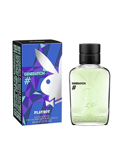 Playboy Generation EDT Aromatik-Odunsu Erkek Parfüm 60 ml