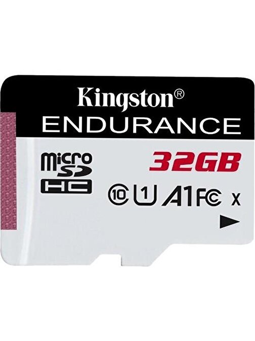 Kingston Sdce-32Gb 32Gb Microsdhc Endurance 95R-30W C10 A1 Uhs-I Card Only Hafıza Kartı