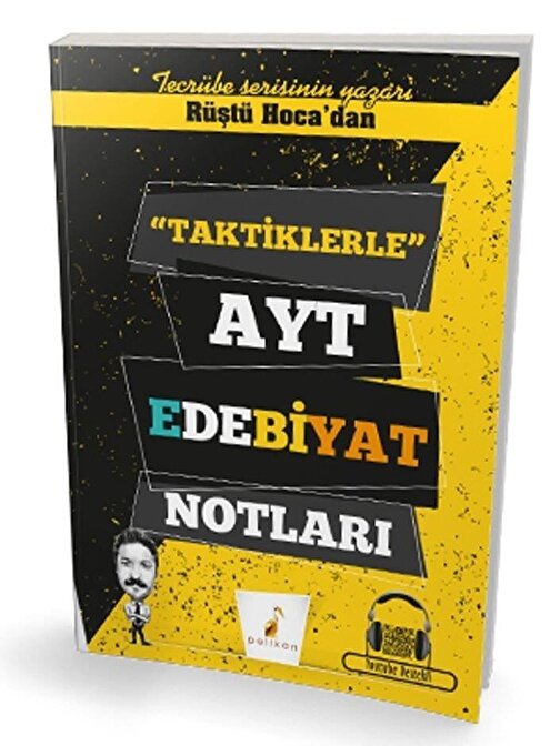Pelikan Yayınları AYT Taktiklerle Edebiyat Notları Pelikan Yayınları