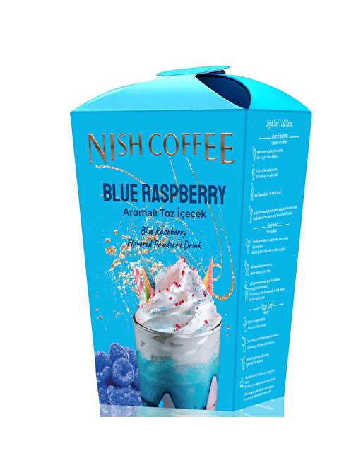 Nish Blue Raspberry Aromalı Toz İçecek 250 gr