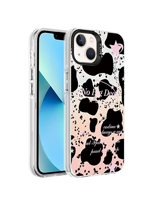 SMCASE Apple iPhone 13 Kılıf Mermer Desenli Marbello Kapak