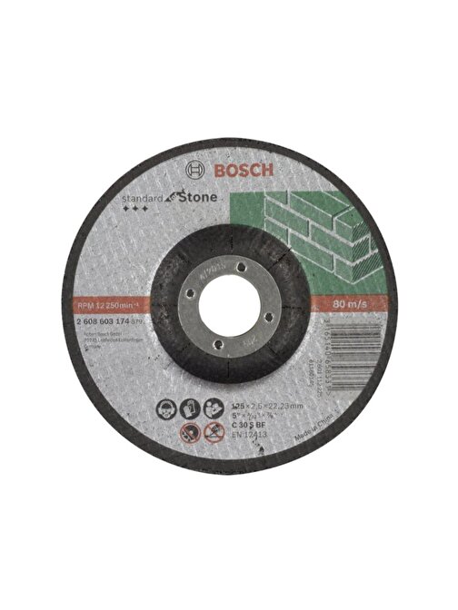 Bosch 125*2,5 Mm Standard For Stone Bombeli