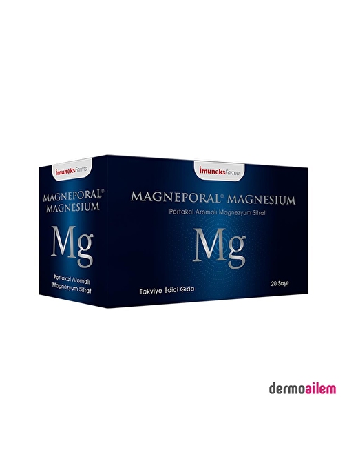 İmuneks Farma Magneporal Magnesium 20 Şase