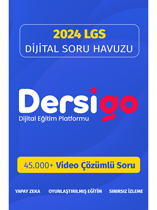 2024 LGS Soru Havuzu Paketi