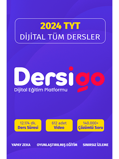2024 TYT Tüm Dersler Dijital Paket
