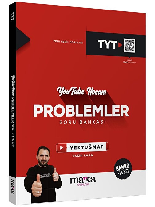 Marka Yayınları TYT Youtube Hocam Problemler Soru Bankası Marka Yayınları