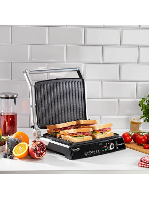 Schafer Concept Grill Tost Makinesi-Inox