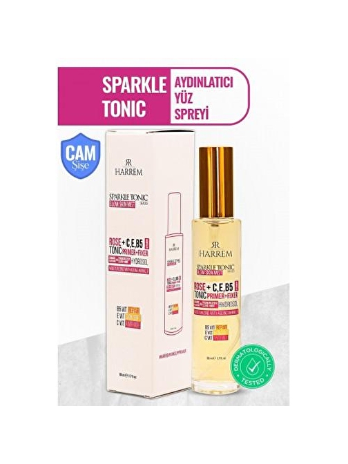 Harrem Sparkle Tonik Aydınlatıcı Yüz Spreyi 50 ml