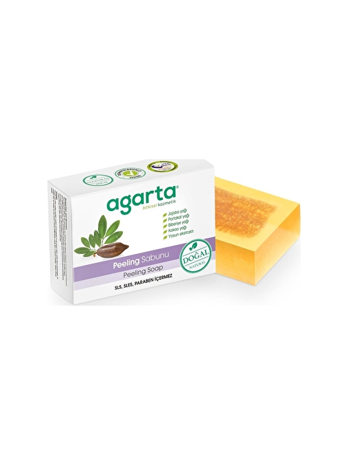 Agarta Doğal Peeling Sabunu El Yapımı 150 Gr