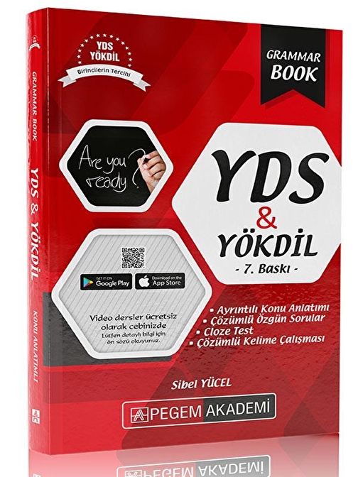 Pegem Yayınları YDS YÖKDİL Grammar Book 5. Baskı Pegem Yayınları