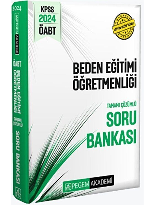 Pegem Yayınları 2024 KPSS ÖABT Beden Eğitimi Soru Bankası Pegem Yayınları