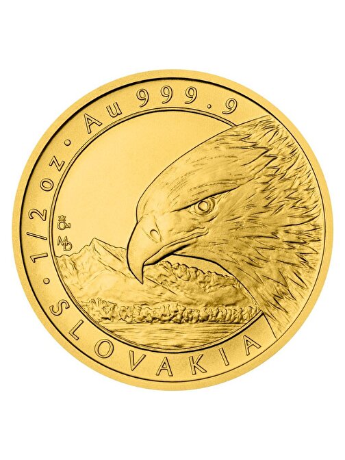 AgaKulche Gold 1/2 Oz Bullion Coin Eagle 2022 Stand(Au 999,9/15,56g/28mm/pf)