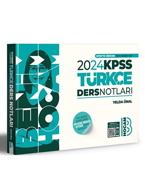 2024 Kpss Türkçe Video Ders Notlarıtürkçe Benim Hocam