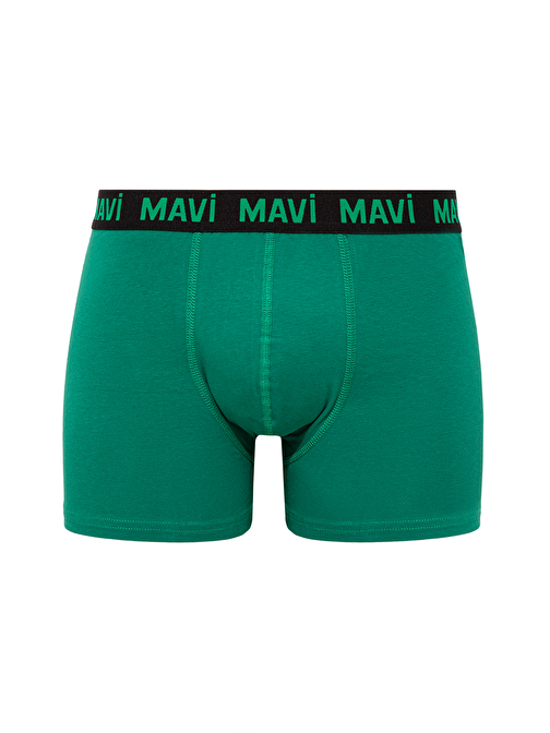 Mavi - Yeşil Basic Boxer 0911077-35021