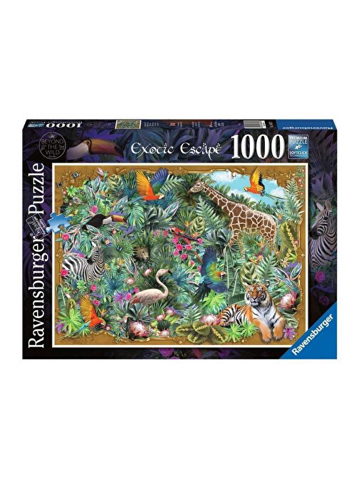 Ravensburger 1000 Parça Puzzle Egzotik Hayvanlar 168279