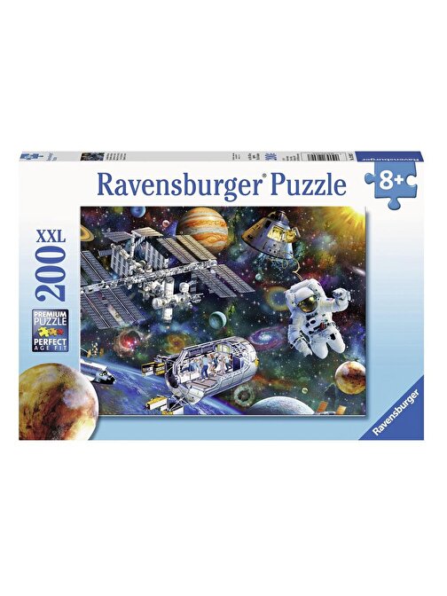 Ravensburger 126927 Dünya Keşfi Uzay Temalı Çocuk Puzzle 200 Parça 8+ Yaş