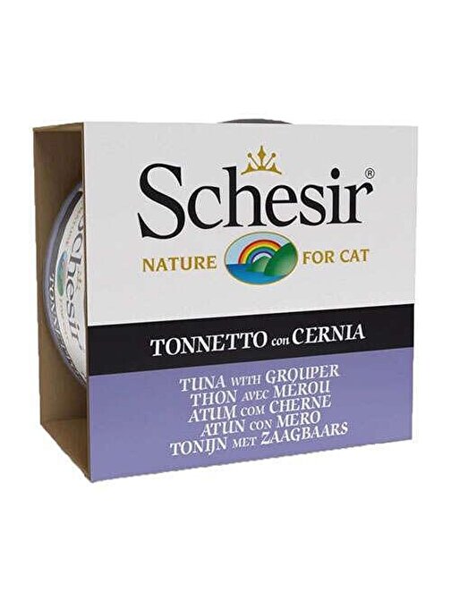 Schesir C270 Jelly Ton Balıklı Ve Orfoz Balığı Kedi Konservesi 85 gr