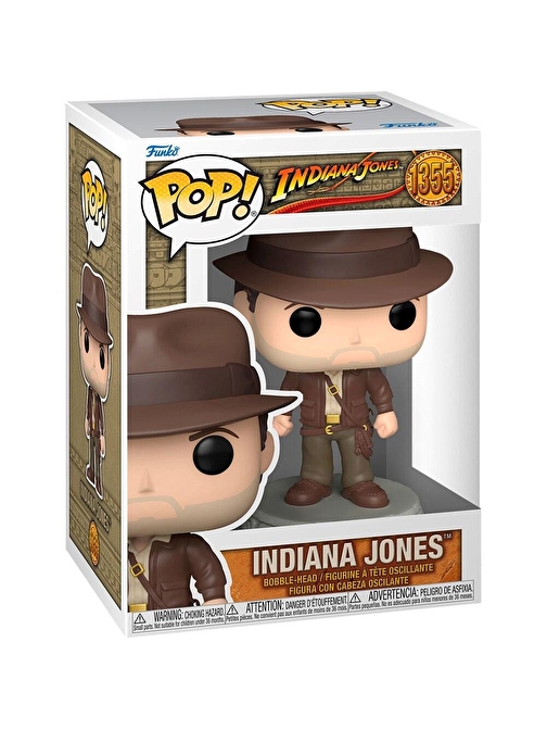 Funko Pop Movies: Indiana Jones - Indiana Jones jacket Çizgi Film Karakter Figürü