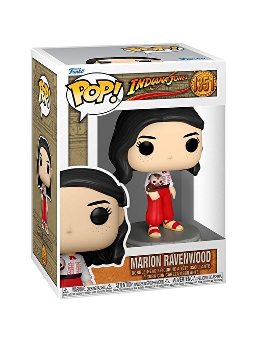 Funko Pop Movies: Indiana Jones - Marion Ravenwood Çizgi Film Karakter Figürü