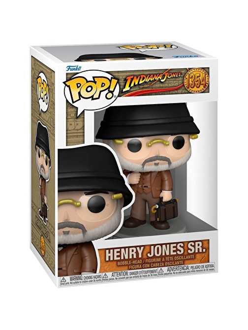 Funko Pop Movies: Indiana Jones - Henry Jones Sr Çizgi Film Karakter Figürü