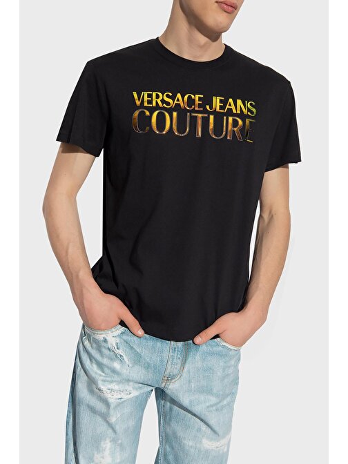 Versace Jeans Couture Erkek T Shirt 74GAHG06 CJ00G G89