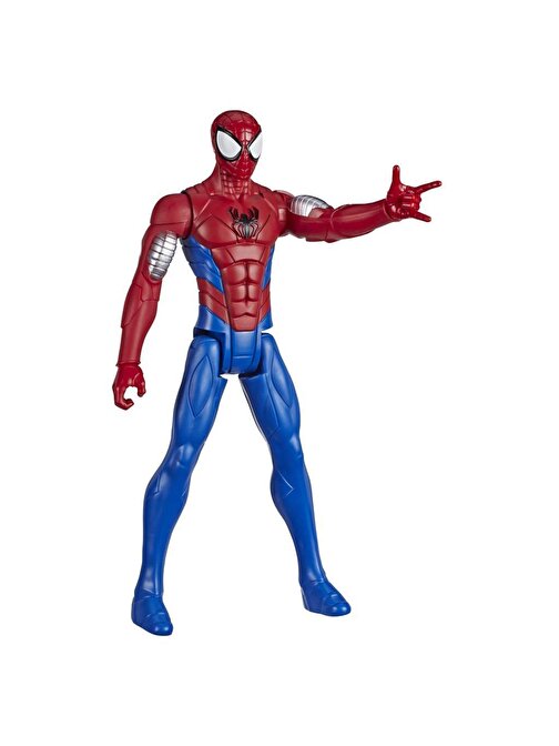 Marvel E7329 E8522 Power Moves Armored Spider-Man Spider-Man Oyuncağı süper Kahraman Karakter Figürü