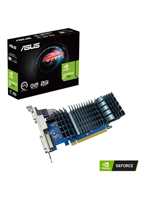 Asus GeForce GT 710 2 GB DDR3 PCI-Express 3.0 64 Bit Ekran Kartı