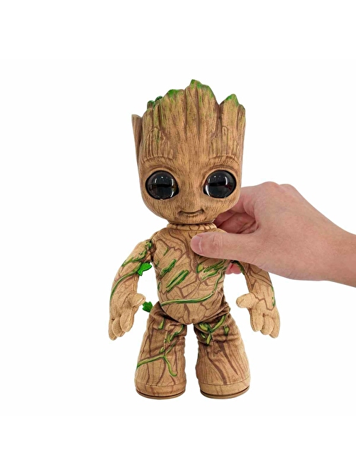 Mattel Marvel I Am Groot Groovin Groot Sesli Ve Hareketli Peluş Hjm23