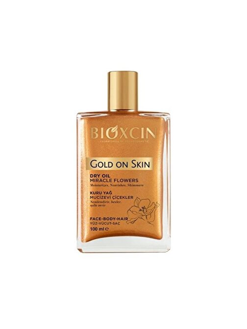 Bioxcin Gold On Skin Altın Parıltılı Kuru Yağ 100 ml