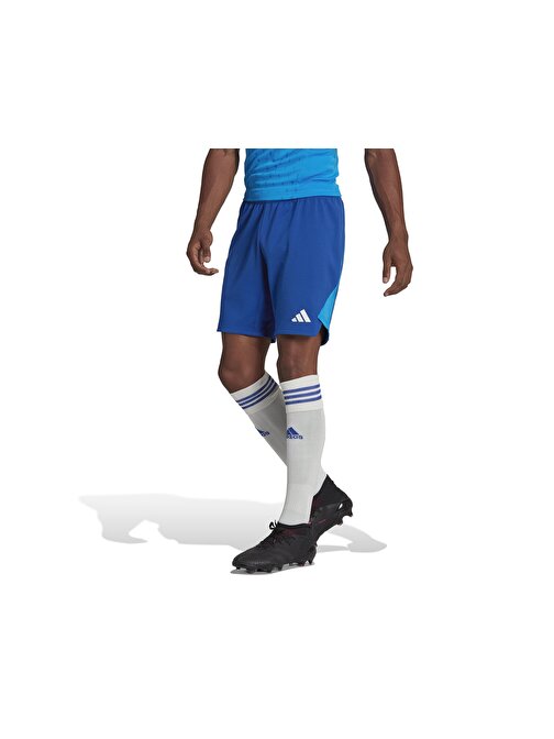 adidas Tiro 23 Pro Sho Erkek Futbol Antrenman Şortu HL0016 Mavi
