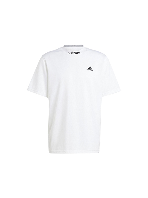 Adidas Bl Mesh T Q3 Erkek Günlük Tişört Hy1285 Beyaz L