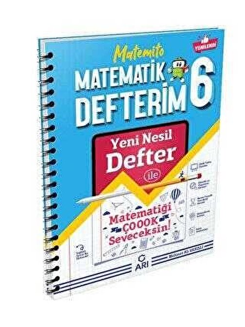 Arı Yayınları 6. Sınıf Matematik Defterim Matemito