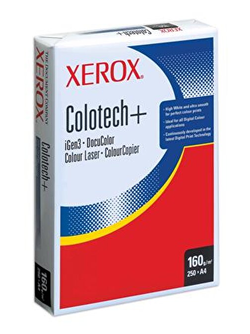Xerox Colotech 3R94656 - 3R98852 A4 Fotokopi Kağıdı Beyaz 250 'li 160  gr