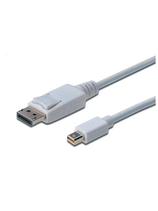 Digitus DIGITUS MİNİ DISPLAYPORT => DISPLAYPORT ÇEVİRİCİ KABLO - 1m - (Model:AK-340102-010-W)