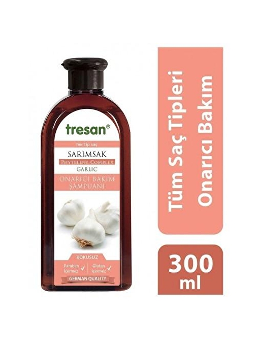 Tresan Sarımsak Onarıcı Bakım Şampuanı 300 ml