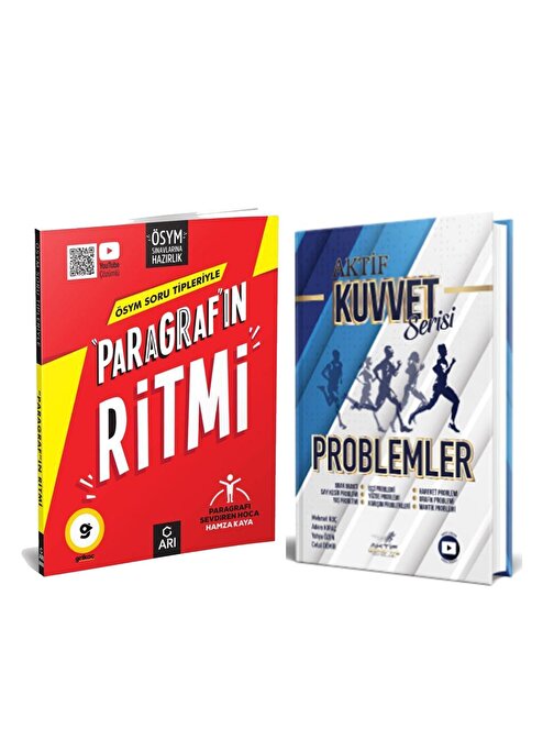 Akm Kitap Arı Paragrafın Ritmi ve Aktif Ögrenme Problemler Soru Bankası 2 Kitap Set